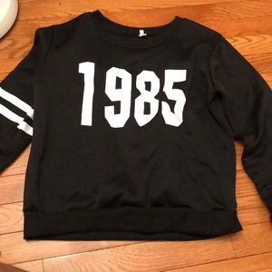a crew neck sweater
